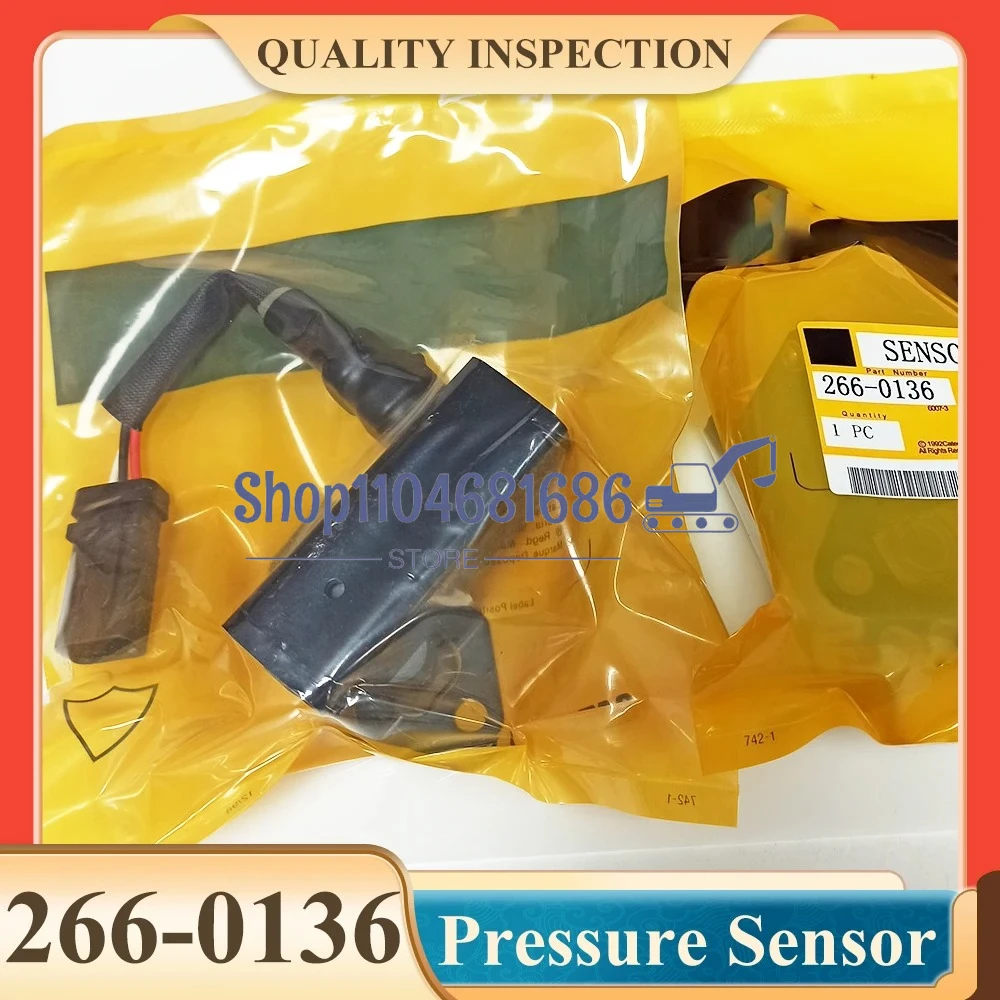 

Pressure Sensor Switch 266-0136 2660136 266-0136-02 for Caterpillar 312D 313D 320D 323D 324D Excavator Parts