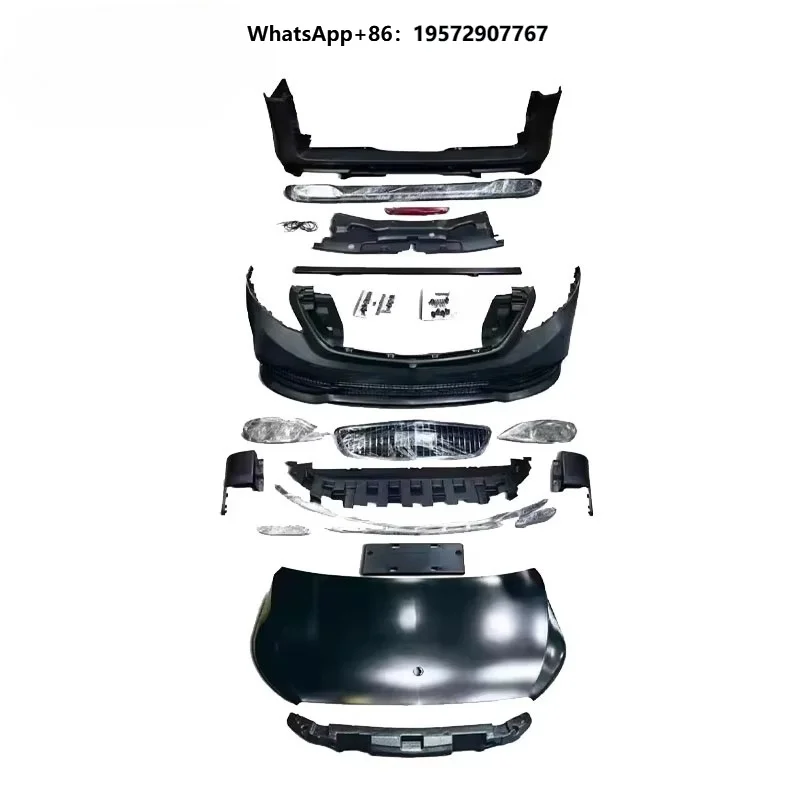 Auto Part Modification Front Bumper Rear Bumper Grille  Body Kit for V260 W447 Upgrade csy