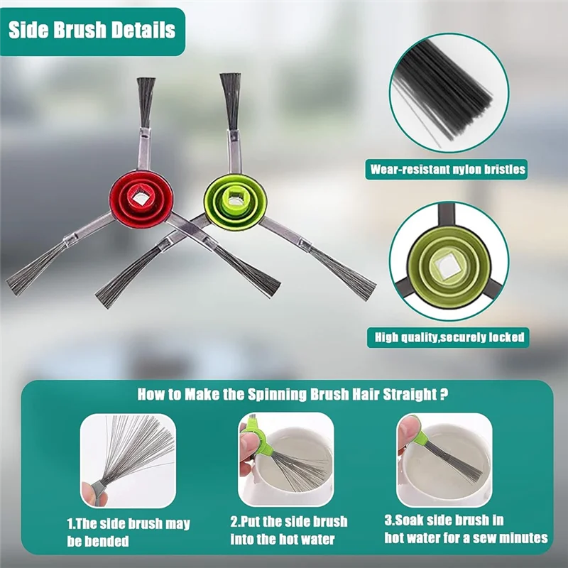 B58B-Accessories For Ecovacs Deebot T9, T9+, T8, T8+, T8MAX, N8, 920, 950, N7 Robot Vacuum Cleaner Replacement Spare Parts Parts