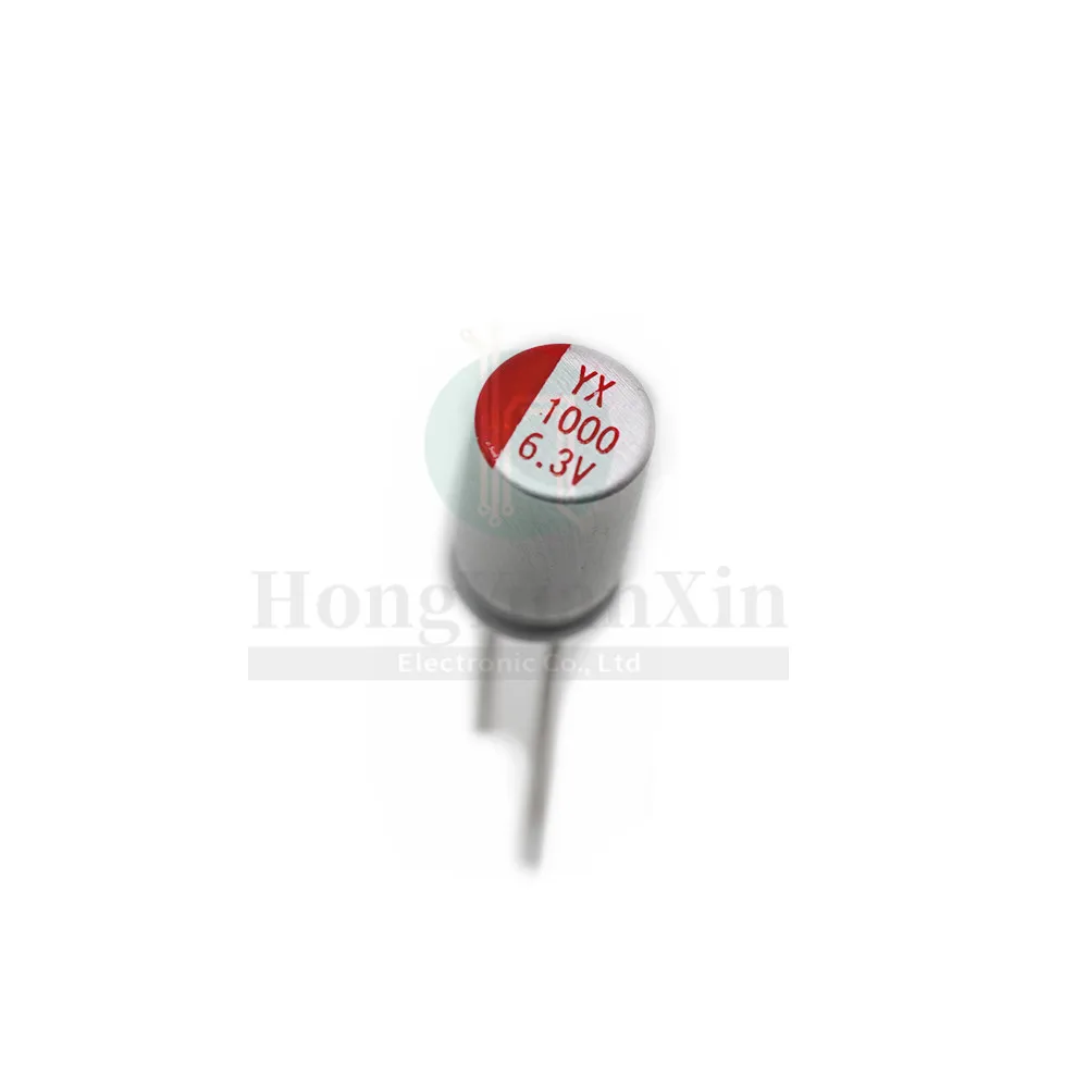 

20pcs/solid capacitor 6.3V1000UF 6.3V 1000UF volume 6X11 new in-line solid state electrolysis
