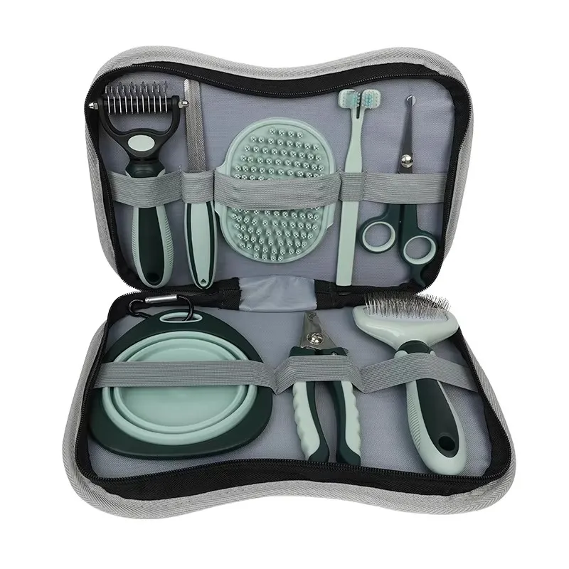 Travel 8 in 1 Pet Grooming Kit