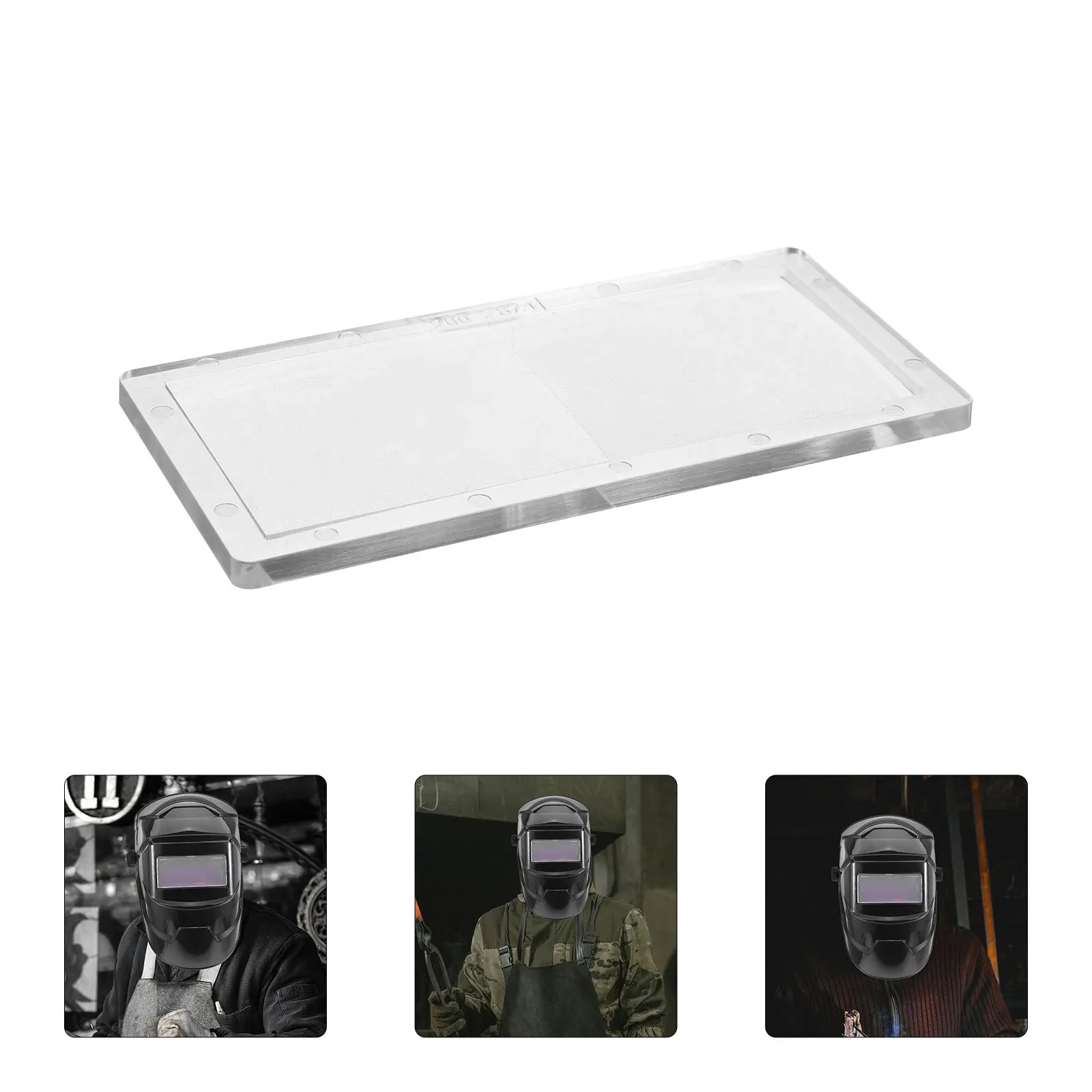 3 قطعة عدسة لحام شفافة تركيز معزز مادة متينة سهلة التركيب محمولة لسيناريوهات اللحام المختلفة #1