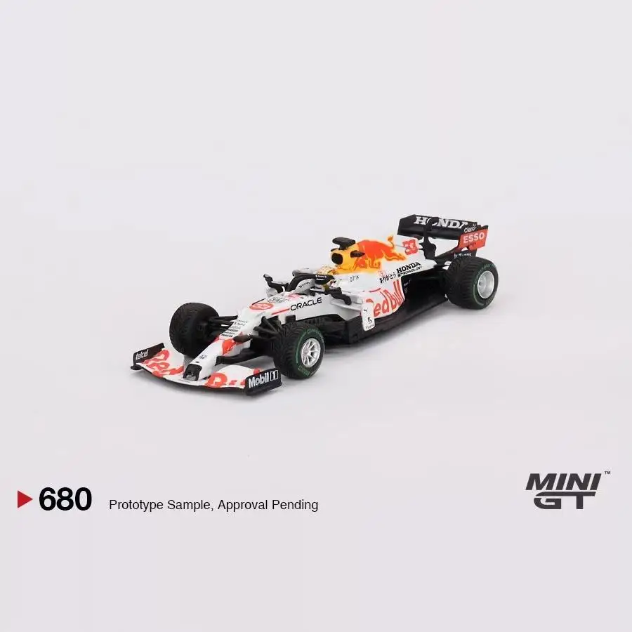 

MINIGT 1:64 Red Bull F1 car Red Bull 11 No. 33 RB16B alloy die cast static display car models, children's toy gifts, room decor.