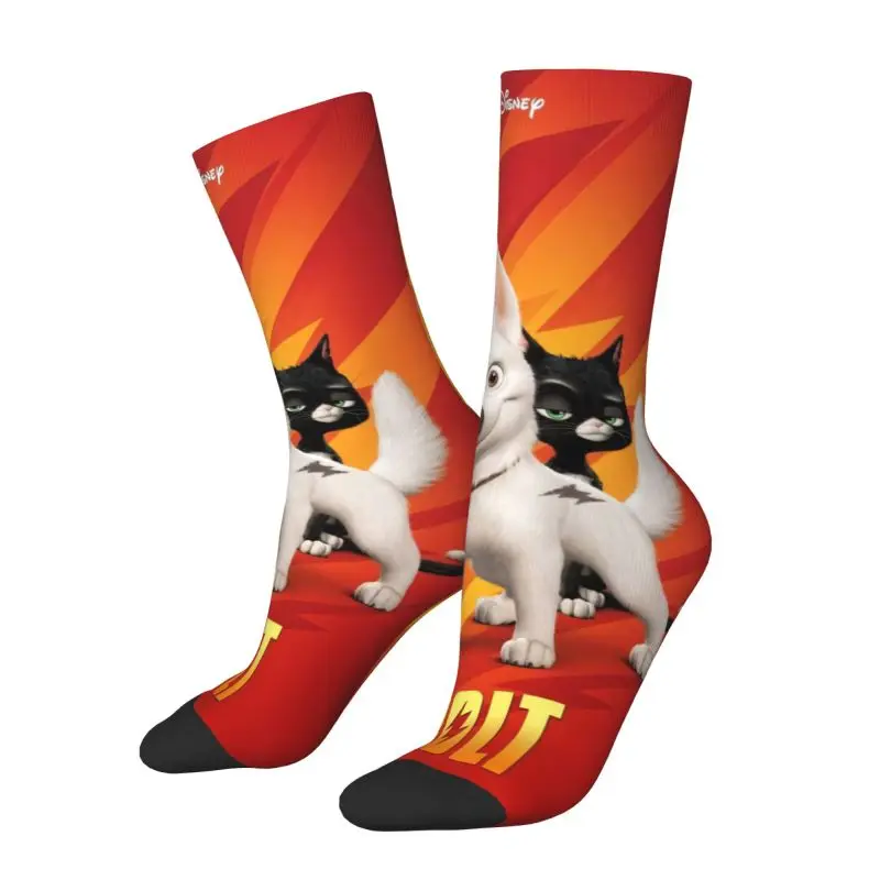 Funny Men's German Shepherd Bolt Dress Socks Unisex Comfortable Warm 3D Printed German Shepherd Crew Socks