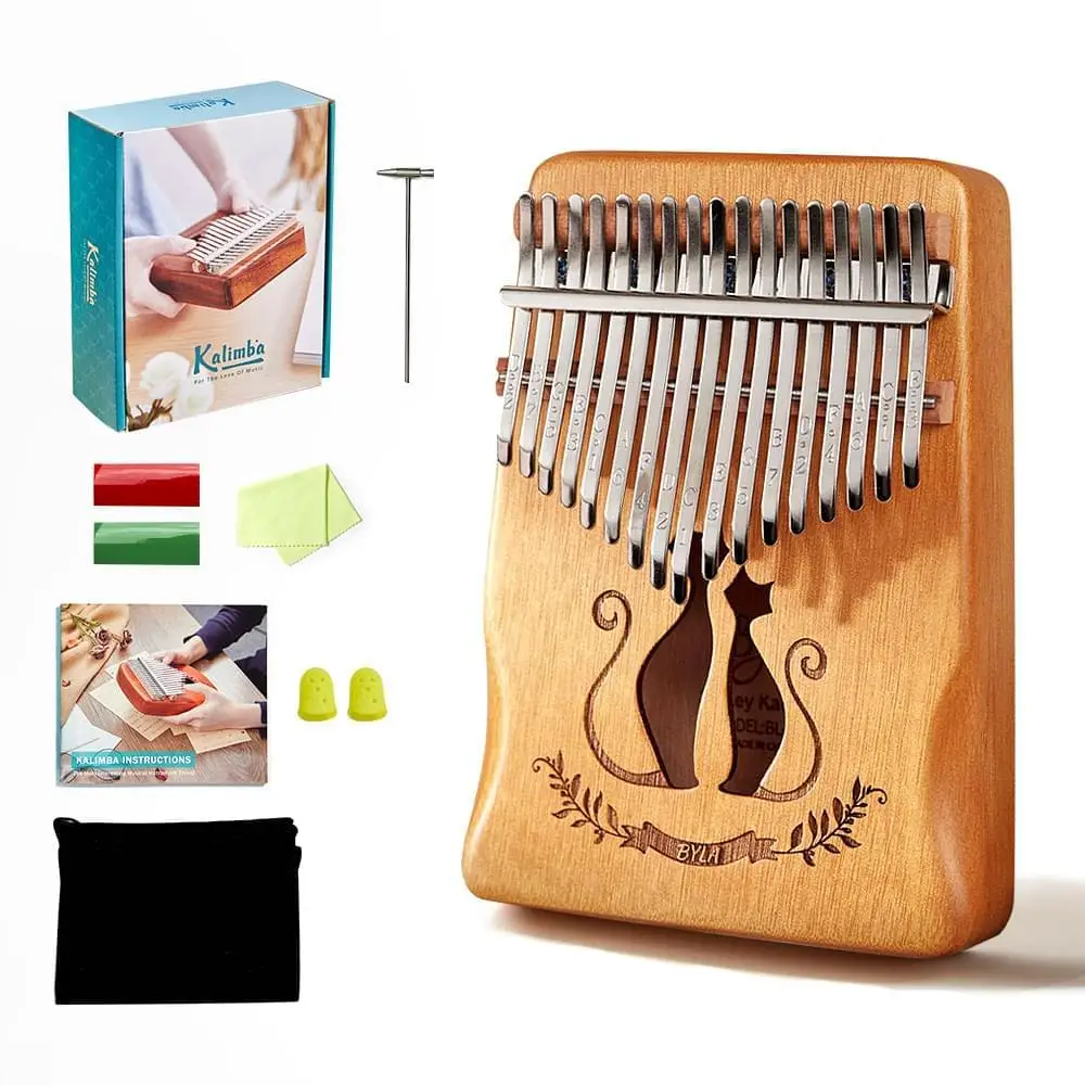 

17 keys kalimba buy african musical instrument conga thumb piano kalimba drop ship