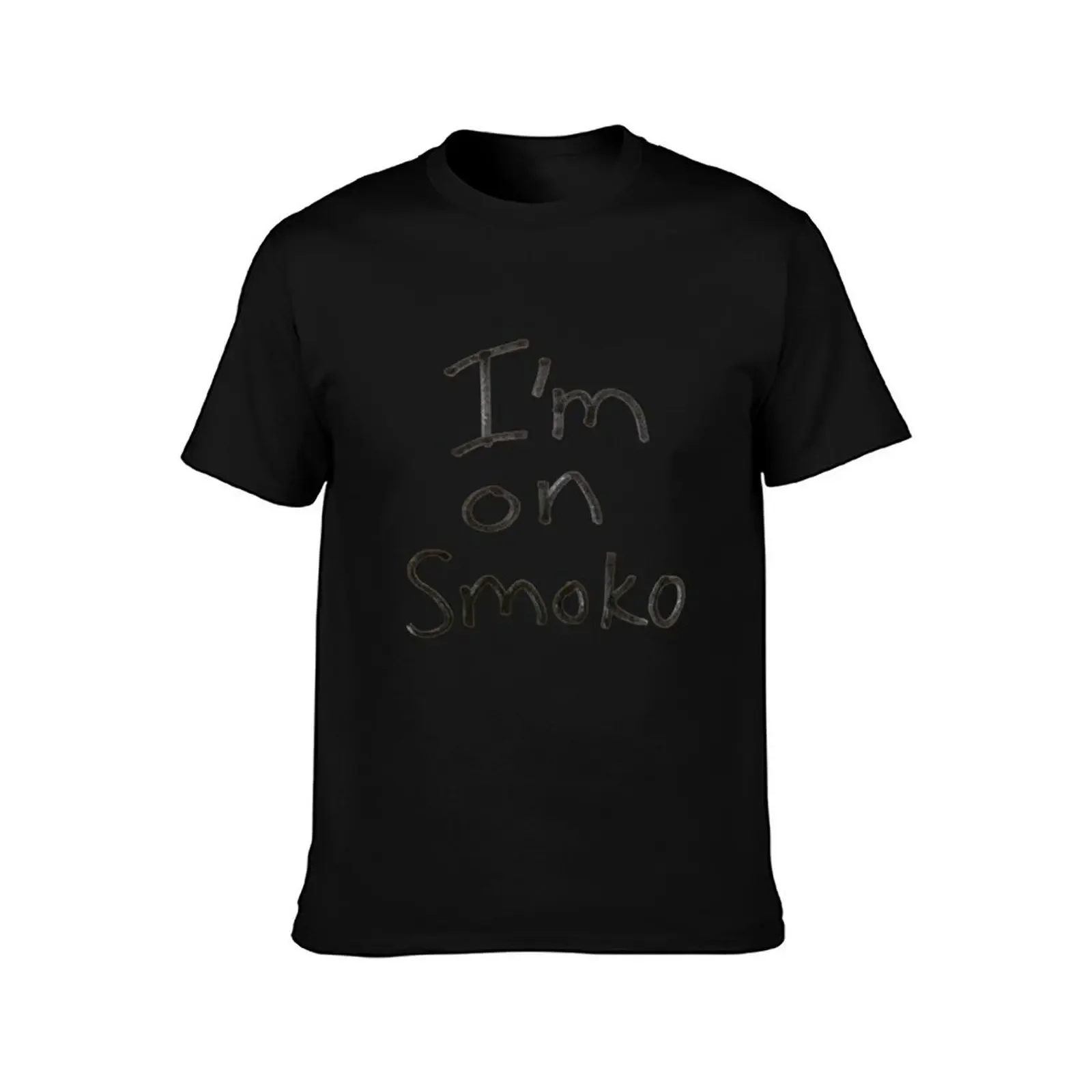 Handwritten I_m On Smoko Hot Australian Lingo THE CHATS T-Shirt summer tops Blouse t shirts for men graphic