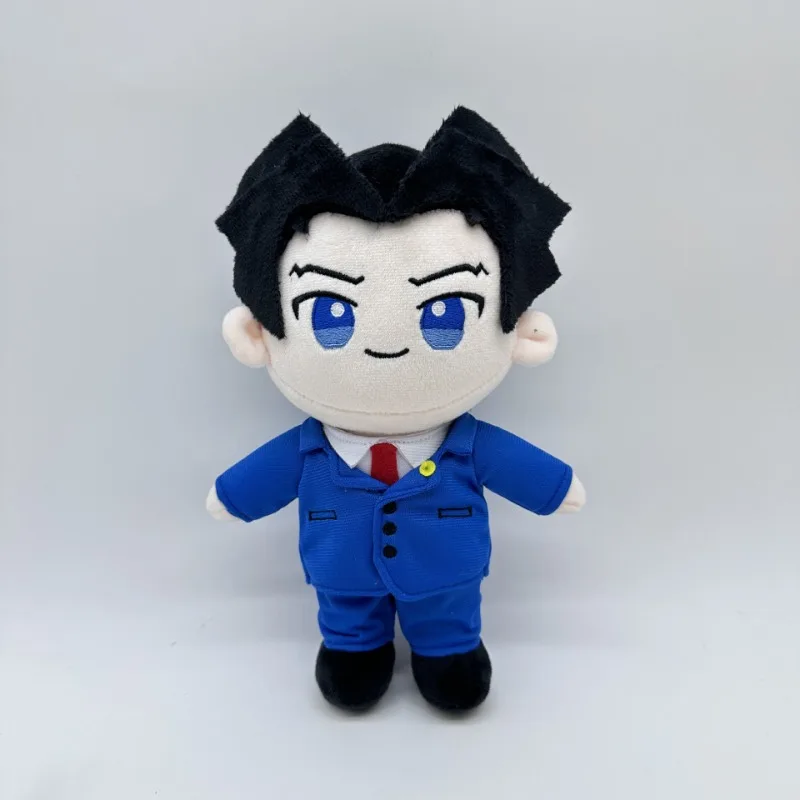 Anime Phoenix Wright Miles Edgeworth Stuffed Doll Xmas Soft Doll for Children's Birthday Gift Anime Plush Toys Amusement Clubs