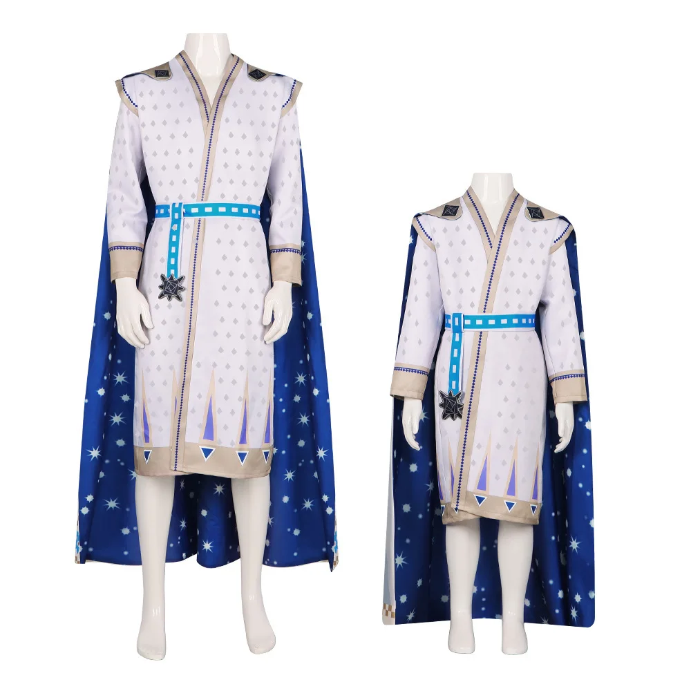 Costume de Cosplay pour spectacle sur scène, tenue de reine des glaces Star Wi King, vêtements ethniques traditionnels pour femmes