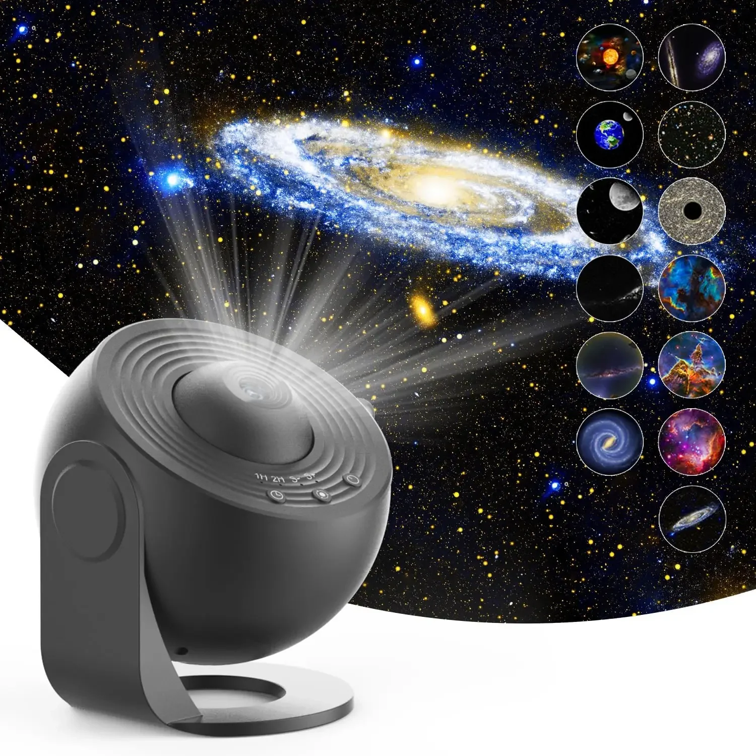 Star Projector Night Light Star Sky Projection ° Rotate Planetarium  Projector  Room decoration Space Projector Lamp