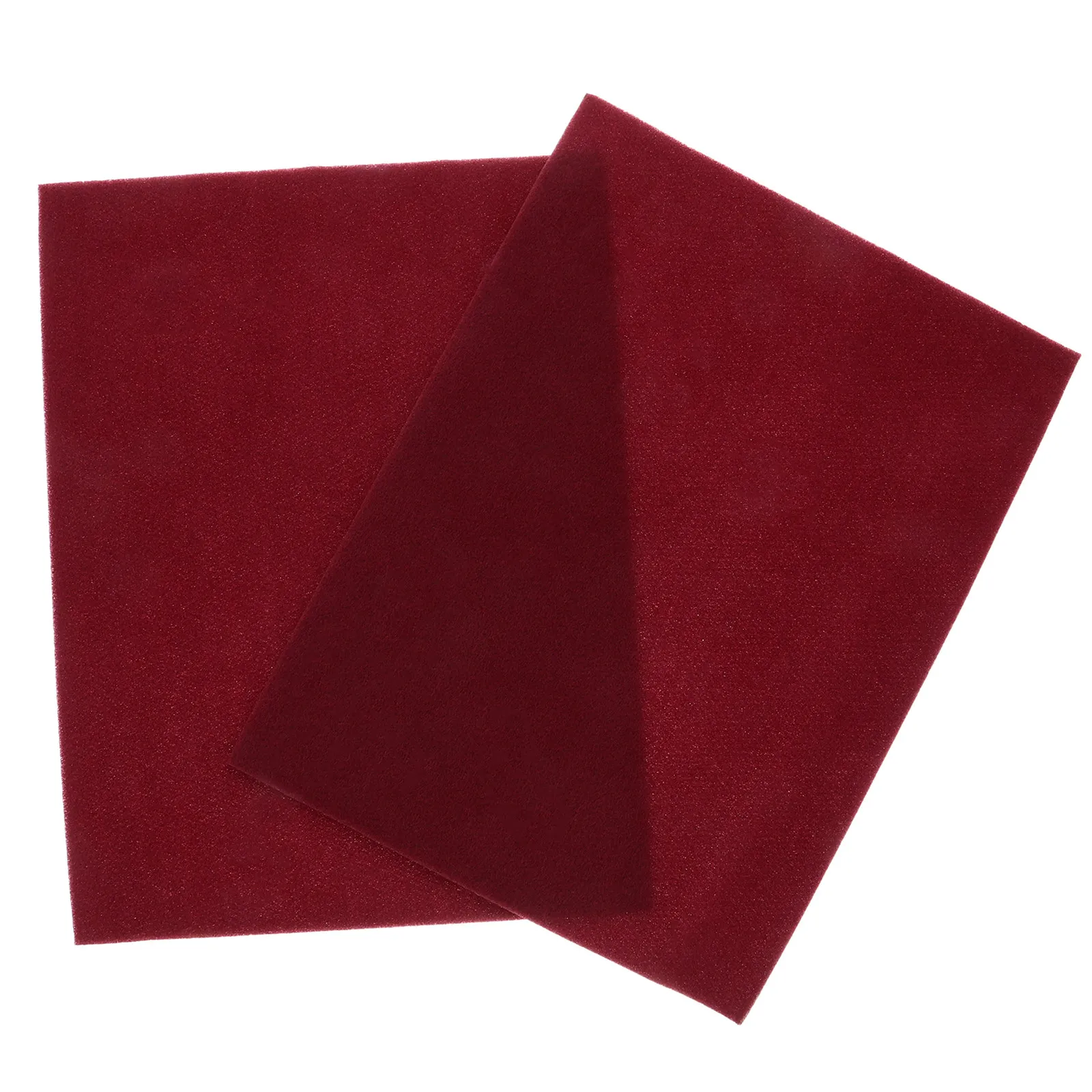 

2Pcs 30x23cm Flocking Foam Bead Mat Non-Slip Jewelry Making Surface for Beading DIY Craft Sorting Cushioning Hands Washable