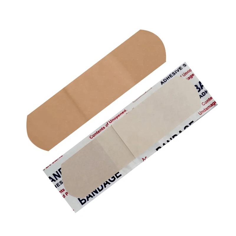 30/90 pz cerotti Bandaid impermeabile semplice cuscino traspirante adesivo gesso ferita emostasi adesivo fascia fasciatura di pronto soccorso