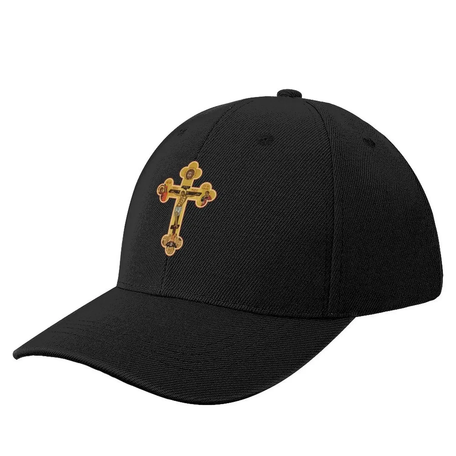 

Orthodox Cross Icon Baseball Cap Hat Luxury Brand Rugby Golf Hat For Women Men's