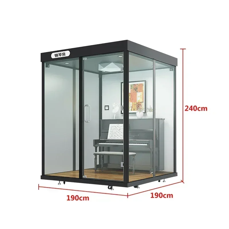 Learning Warehouse Single Person Soundproof Household Small Mute Telephone Booth Recording Studio Piano Room