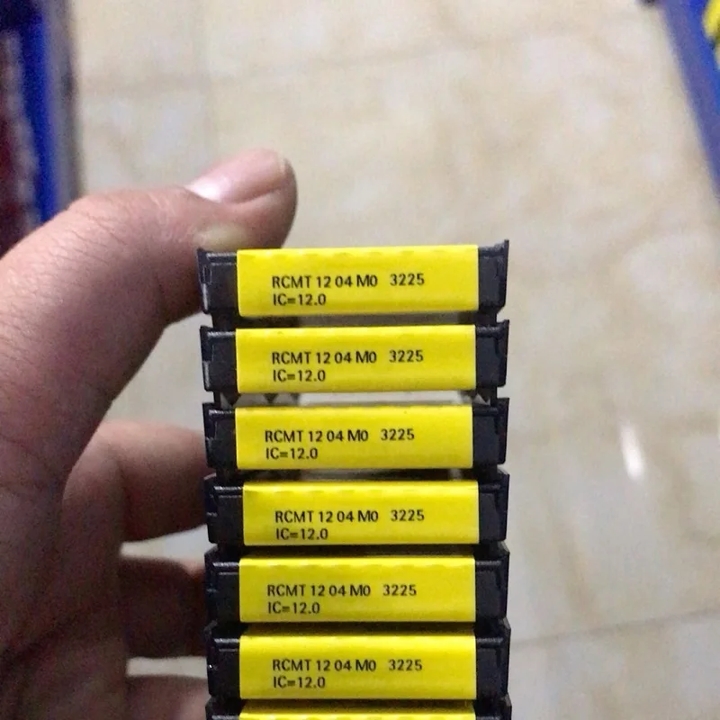 

Hard alloy cutting blades RCMT1204M0 3225