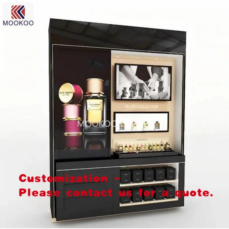 custom.Modern Customized Freestanding Tiered Display Racks Metal/Wood/Glass Shelves Garment Presentation Easy Assembly