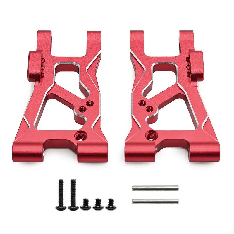 Brazo de Control inferior trasero de aleación de aluminioD283 para accesorios Trxs 1/10 4-TEC Drift Mustang