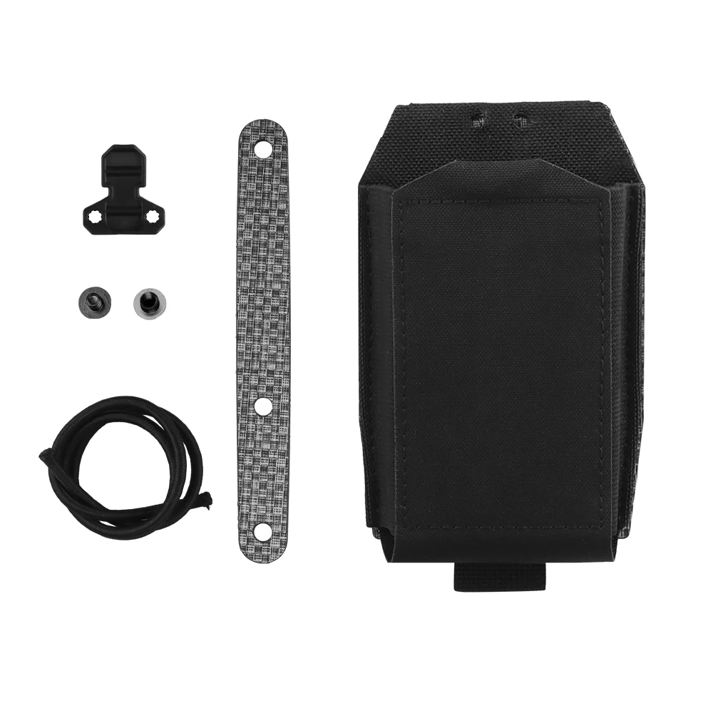 Tactical 5.56mm Magazine Bag Belt Horizontal Magazine Bag for AR15 M4 M6 AK 47 Magazine Bag Hunting Ammo Pouch