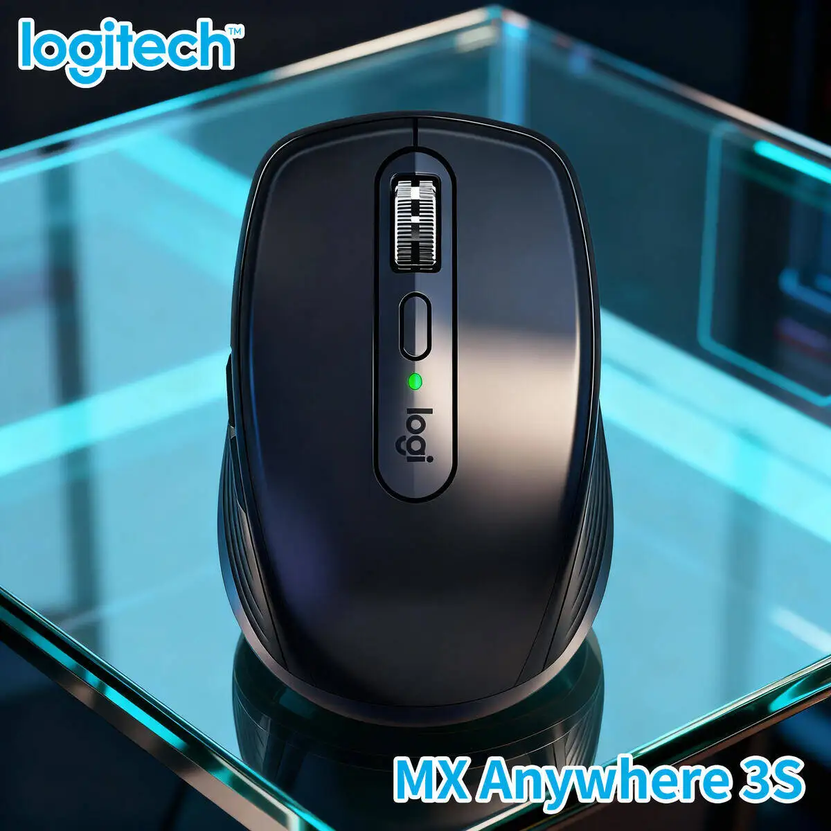 

Logitech MX Anywhere 3S Ergonomic Mouse for Gamers Office High DPI Silent Click