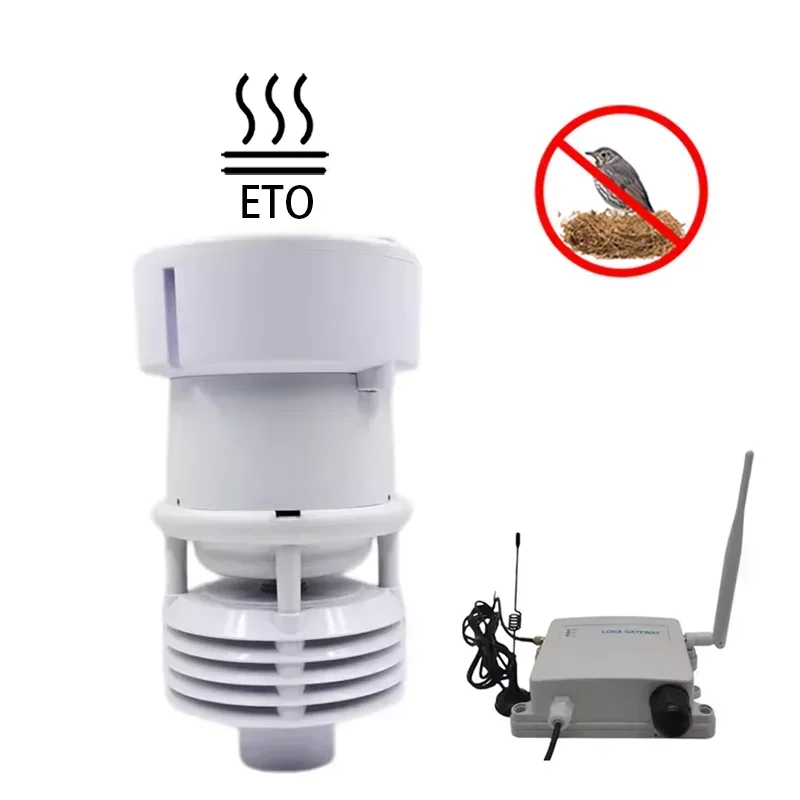 11 In 1 Compact Outdoor Weather Station Suitable For Meteorological Environmental Monitorin Agriculture Weather Forecast