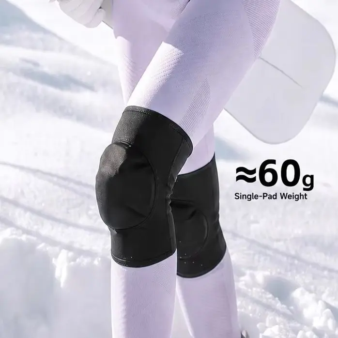 Ski Knee Pads Sports Ski Protective Gear Thick Latex Knee Pads Fall Prevention Sports Knee Pads Alpine Freeride Skiing