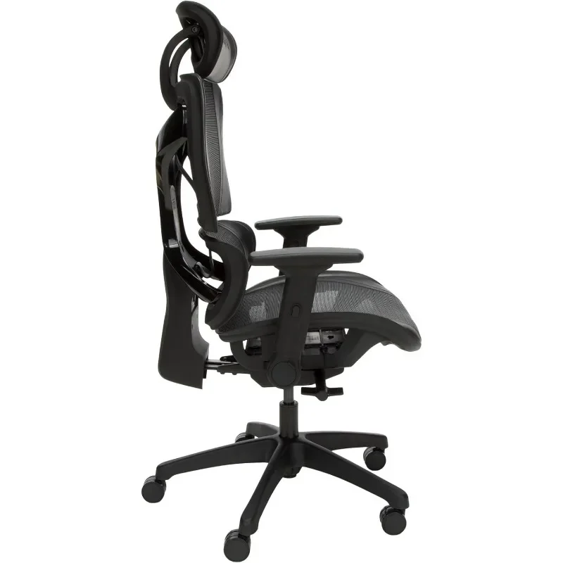 Ergonomischer Bürostuhl aus Mesh-Computers tuhl mit hoher Rückenlehne, Gaming-Stuhl, Schreibtischs tuhl mit verstellbarer Lendenwirbel säule