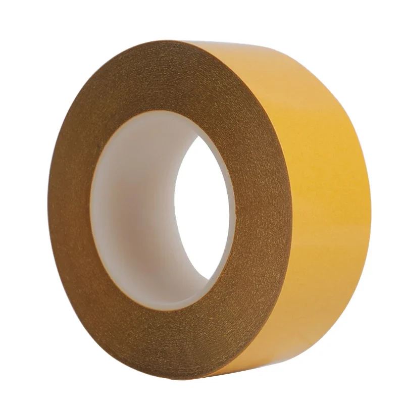 50 Meter High Temperature Resistance PET Double Sided Tape No Trace Transparent Heat Resistant Strong Double-Sided Adhesive