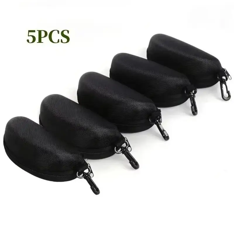 Hard Shell EVA Sunglasses Case 1/5 Pcs Water Resistant Portable Shockproof Eyewear Storage Box for Cycling Climbing Use