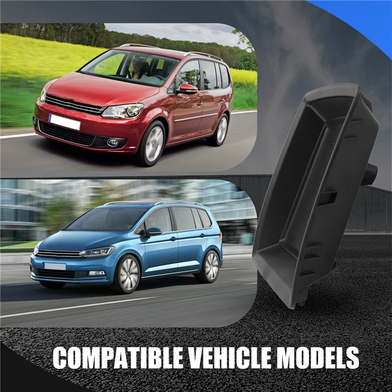 

Durable-1T1857921B Car Dashboard Box Storage Holder Tray With Cushion Without Cover For VW Touran 2005-2015 1T1 857 921 B 921B