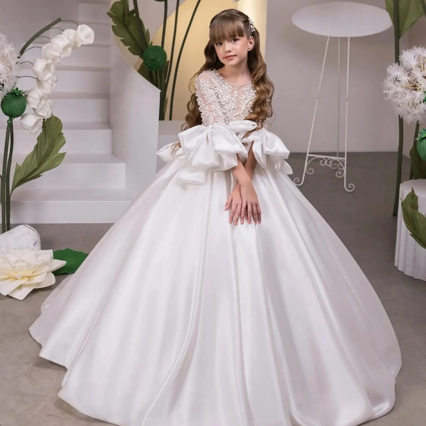 robes-de-demoiselle-d'honneur-personnalisees-pour-mariage-col-haut-perles-et-volants-robes-de-premiere-communion-robes-de-fete-d'anniversaire-pour-bebe-fille