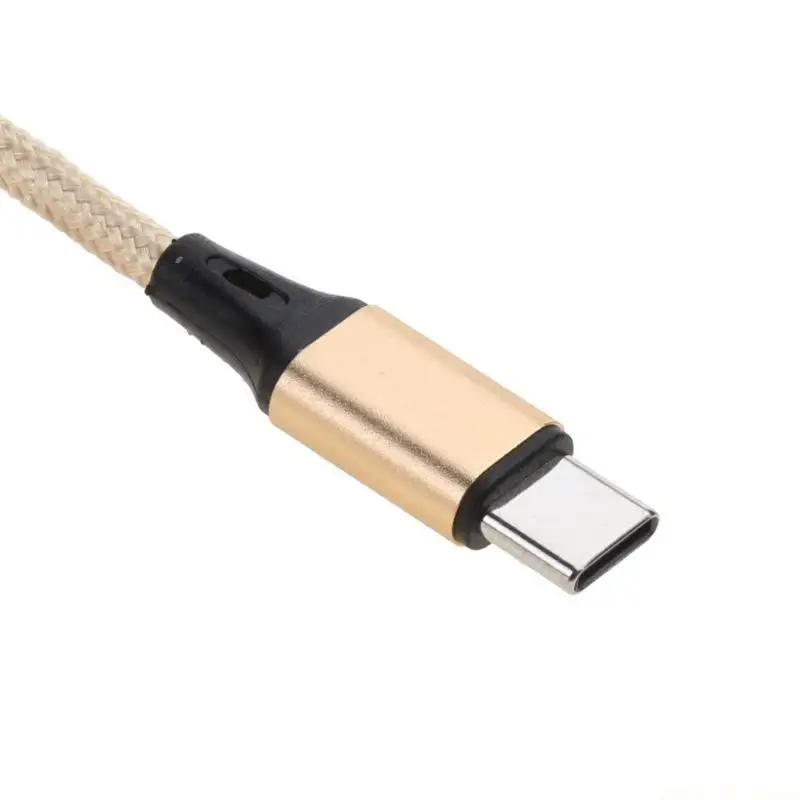 M5TD USB Multi Charging Cable 3 in1 Multiple Phone Cord USB C Multi Cable with Type C MicroUSB for Phones Tablets