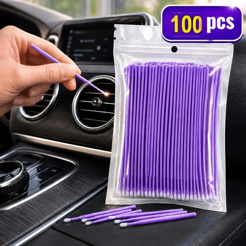 Micro brush, used for fine cleaning of mobile phones, computers, and electronic products, fine soft bristle brush tool