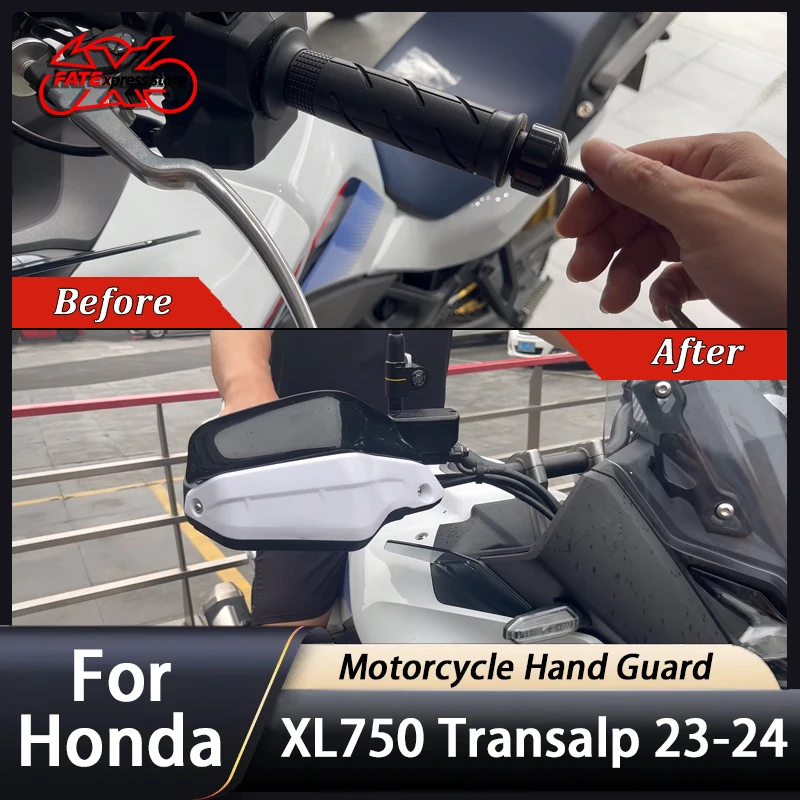 For XL 750 Hand Guard Handguard Handlebar For Honda XL750 Transalp Motorcycle Accessories Handle Protector Protection 2023 2024