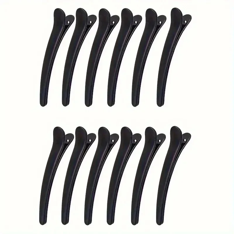5/10/20pcs Non-Slip Plastic Duckbill Hair Clips,Durable Duckbill Sectioning Clips For Women Styling Basic Salon Hair Accessorie