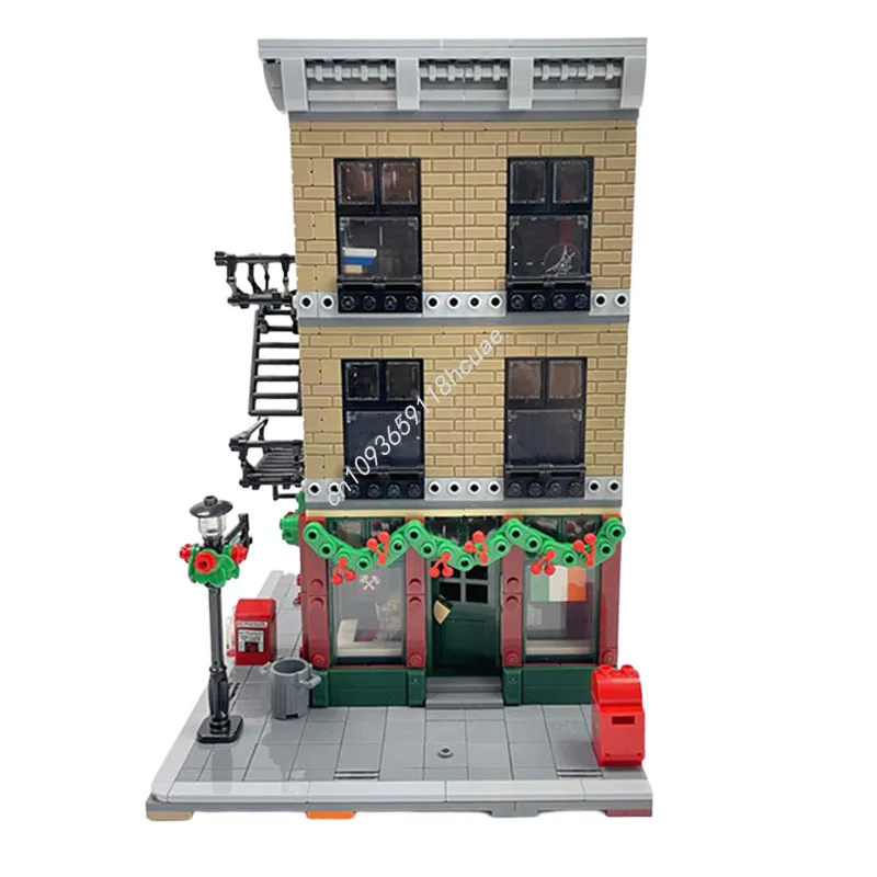 767PCS Super Heroe Peter's Apartment/Nelson & Murdock Office/Irish Pub Modular Model Moc Building Blocks Stacking Brick Creative