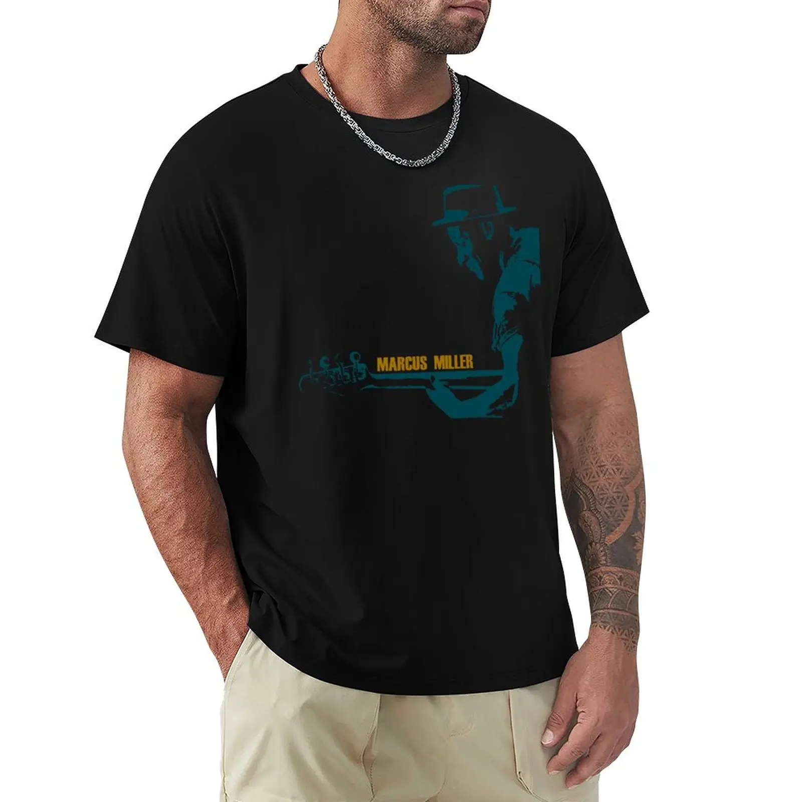 

Marcus Miller T-Shirt valentines boutique clothes custom t-shirts sweat new edition t shirt for men
