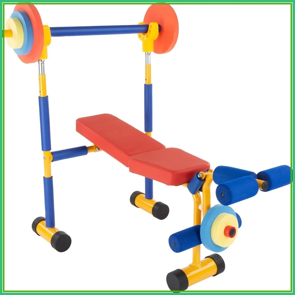 

Kids Strength Training Bench Set for Active Play, Cardio & Exercise