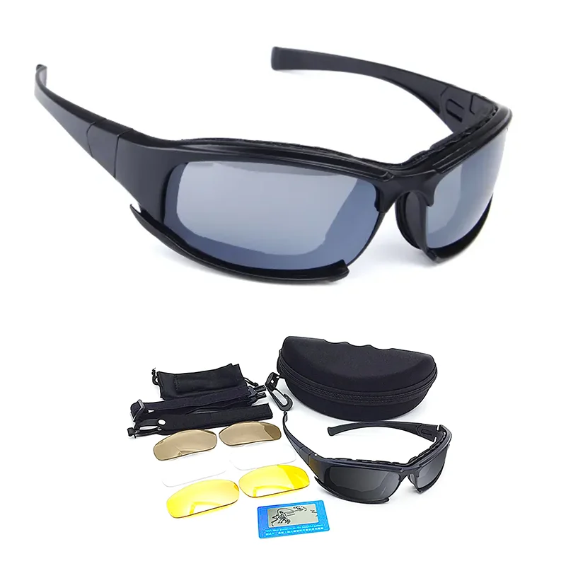 

X7 tactical glasses polarized bicycle Goggles windproof motorcycle glasses skydiving glasses