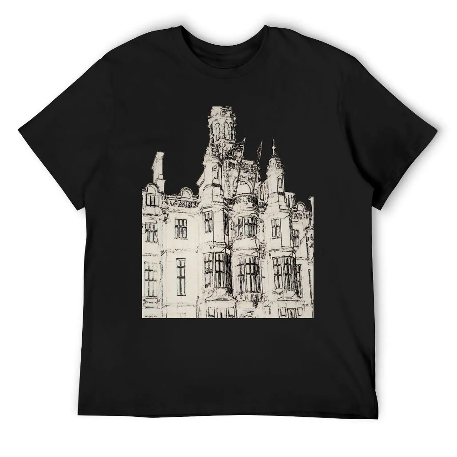 Harlaxton Sand T-Shirt anime clothes vintage t shirts graphic shirts summer top shirts graphic tee men