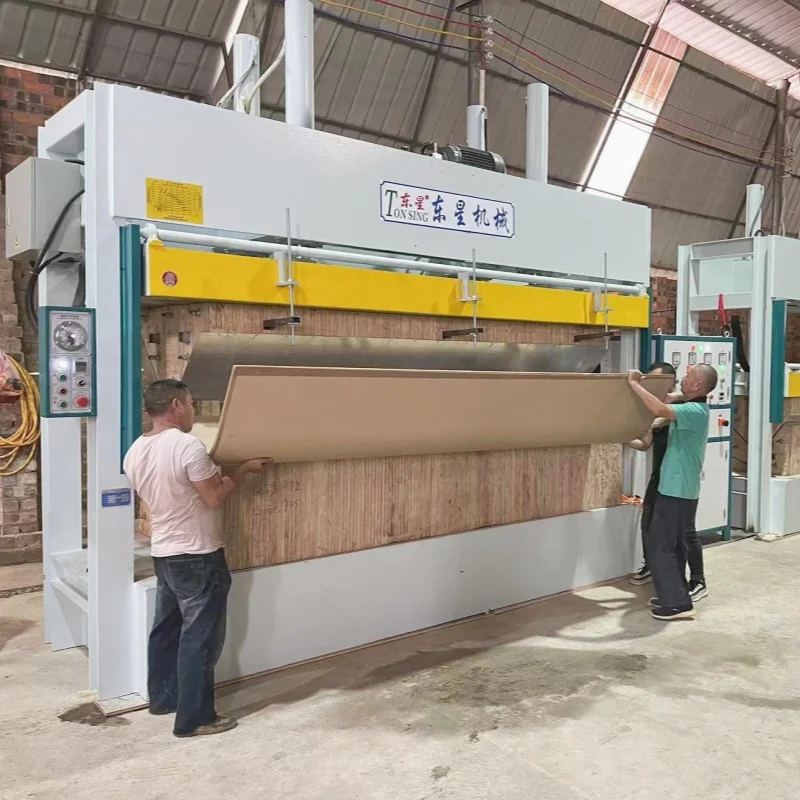 Machine Line Bent Wood High Frequency Generator Press Machine High End Big Curve Panel Furniture Production