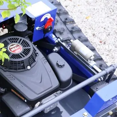 عرض القطع المخصص 550 مم جزازة العشب للاستخدام في الحديقة المنزلية، جزازة العشب الصناعية الذكية للتحكم عن بعد