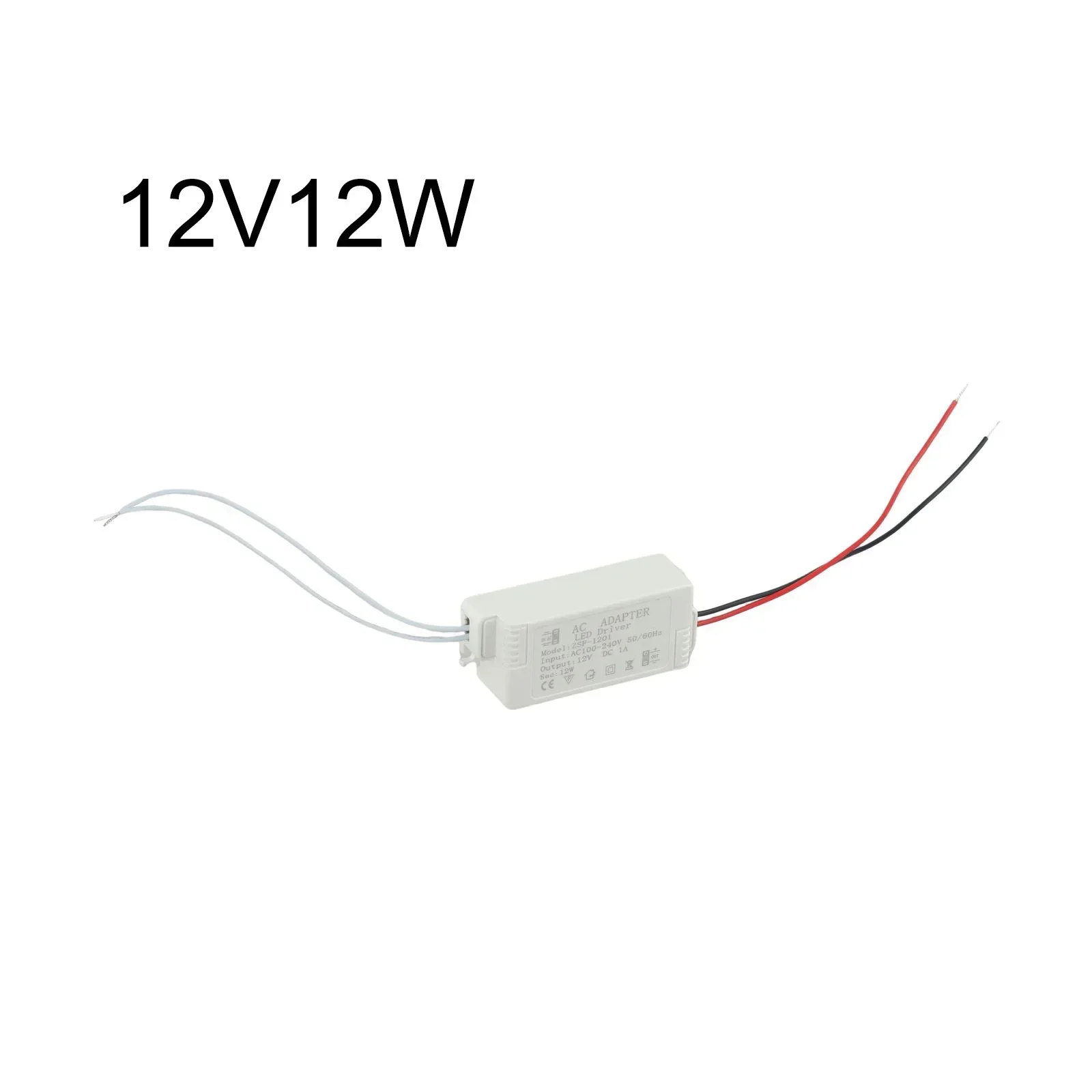 

LED Driver Adapter AC 220 -240V To DC 12V Transformer Power Supply LED Strip Lighting Transformers For LED Power Lights