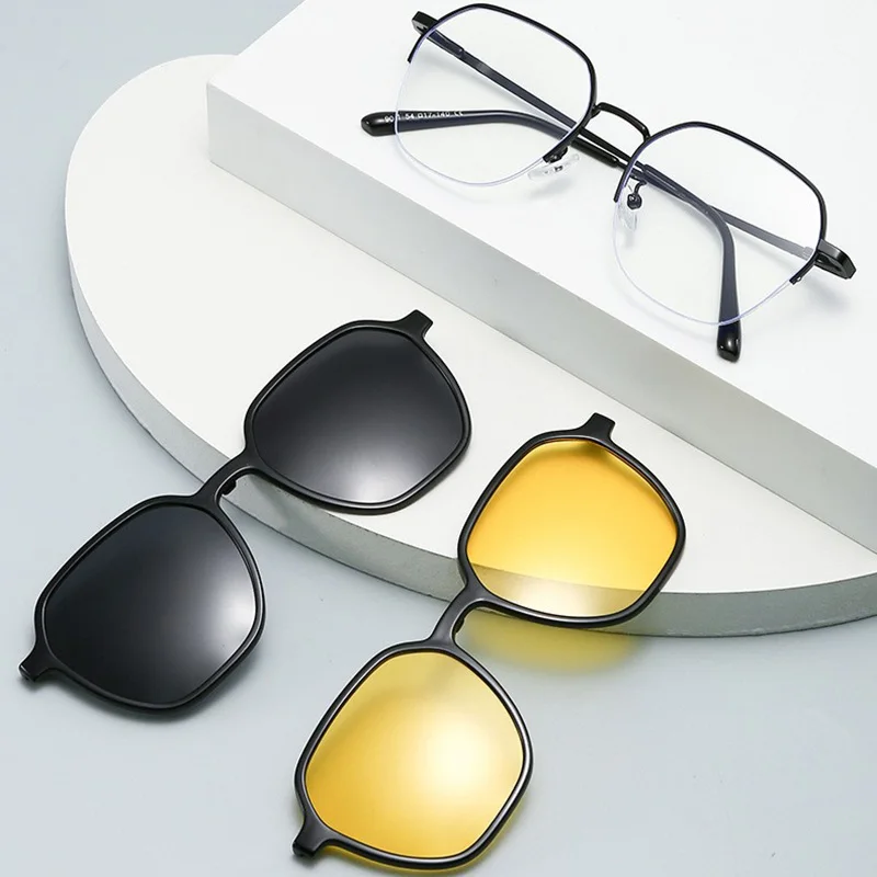 Magnetic Clip-On Gl…