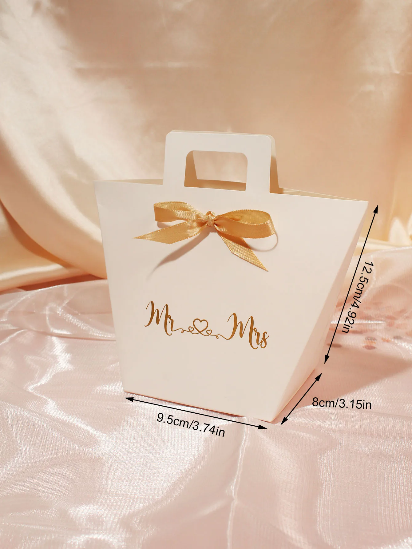 10/20pcs Wedding candy box, ribbon box, party packaging, candy chocolate gift box, engagement wedding