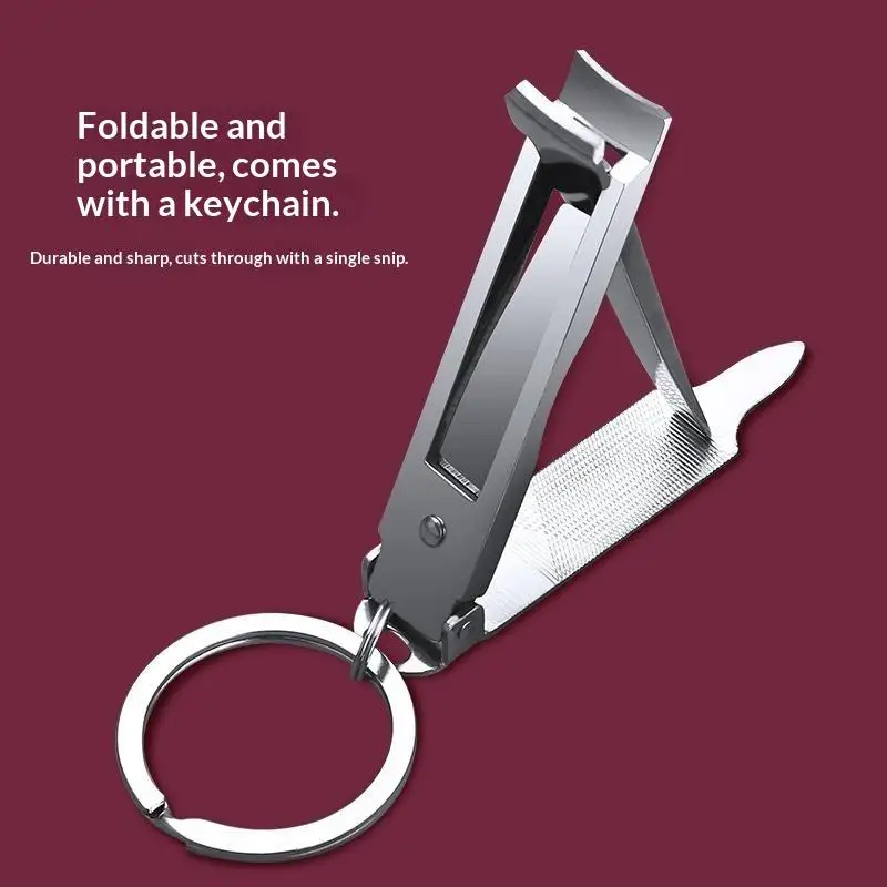 0.5cm Ultra Thin Nail Clippers Portable Foldable Multi-function Nail Clipper