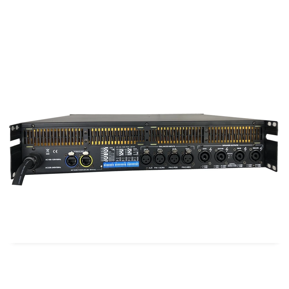 Fp20000q Power Amplifier 20000w Sub-woofer Professional Audio Amplifier