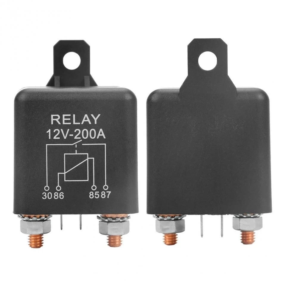 High Current Car Truck Motor Automotive Relay 60V/48V/36V/24V/12V 200A/100A Starting Type Automotive Modular Relay