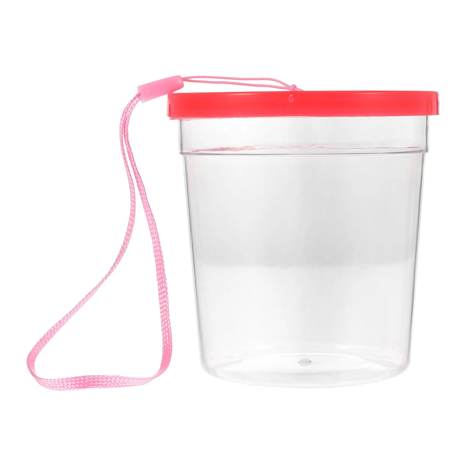 1Pcs Reptile Feeding Box Transparent Mini Turtle Tank Jellyfish Cup Insect Cup Pet Breeding Container Prevention
