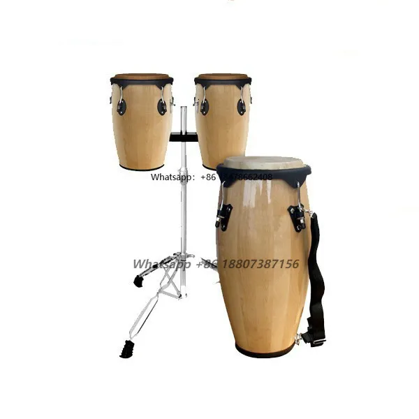 

Music Tunable Natural Wood Conga Drum