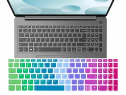 Silicone laptop Keyboard cover  Protector Skin for Lenovo IdeaPad 3 15IAU7 15ada7 15.6 inch 2022 2021