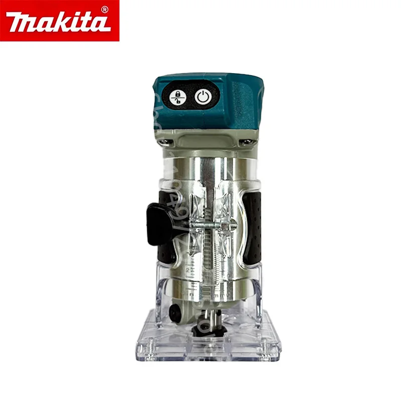 Makita Router Rechargeable Cutting Device Brushless Grooving Tool DRT50 Wireless Milling Wood Carving Equipment